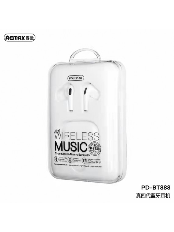 REMAX PD-BT888 Gen-4 TWS Earbuds white