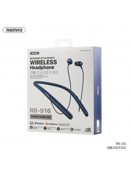 REMAX RB-S16 Sports Wireless Headphone Blue