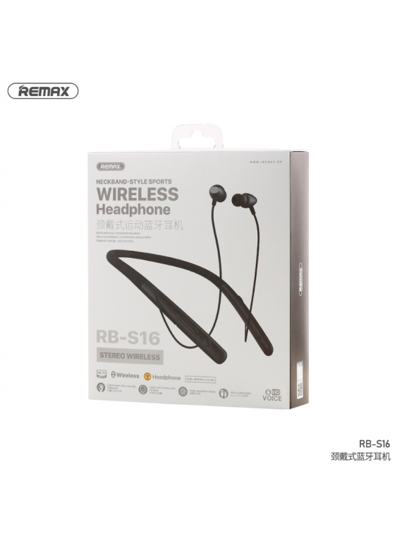 REMAX RB-S16 Sports Wireless Headphone Black