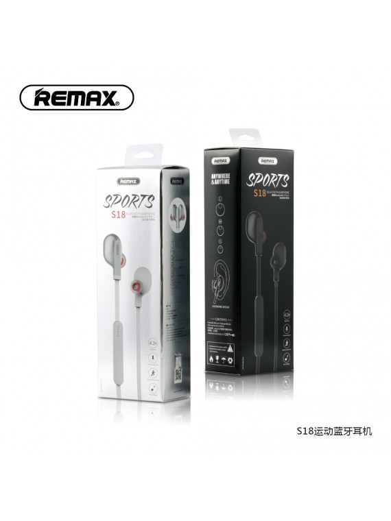 REMAX RB-S18 Sports Bluetooth Earphone White