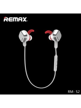 REMAX RB-S2 BT4.1 Sporty Bluetooth Earphone White/Silver