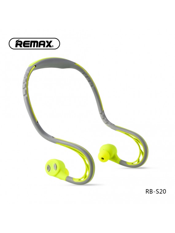 REMAX RB-S20 Sports Bluetooth Earphone Yellow