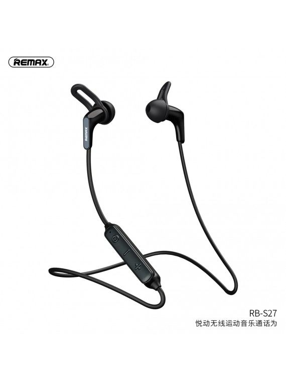 REMAX RB-S27 Wireless Sports Earphone Black