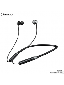 REMAX RB-S29 Memory NeckBankd Wireless Headphone Black