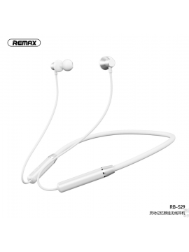 REMAX RB-S29 Memory NeckBankd Wireless Headphone Silver