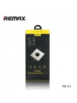 REMAX RB-S3 BT4.1 Clip-on Bluetooth Earphone Receiver Black
