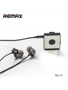 REMAX RB-S3 BT4.1 Clip-on Bluetooth Earphone Receiver Black