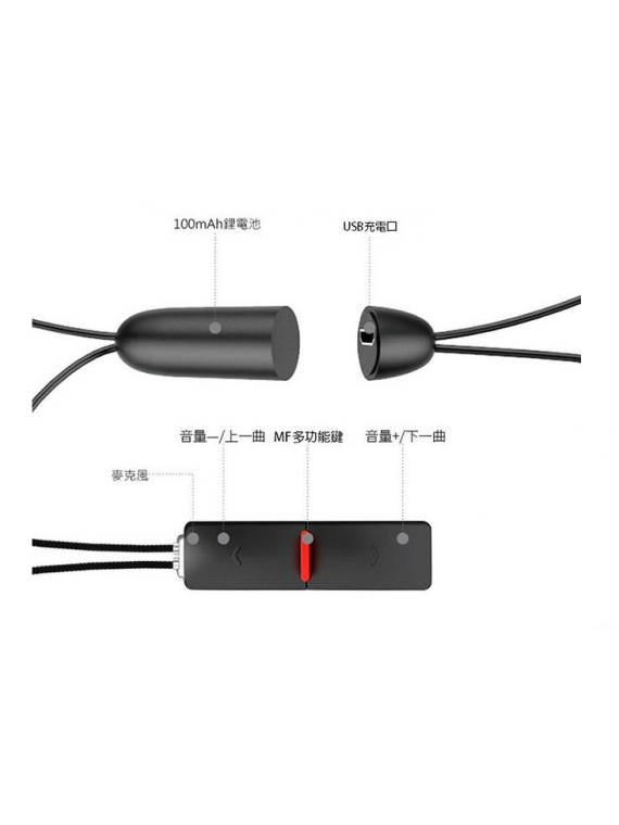 REMAX RB-S8 Sporty Bluetooth Earphone White