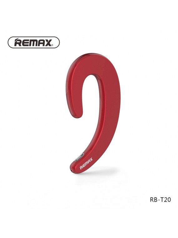 Remax RB-T20 Ultra-slim Bluetooth Earphone Red