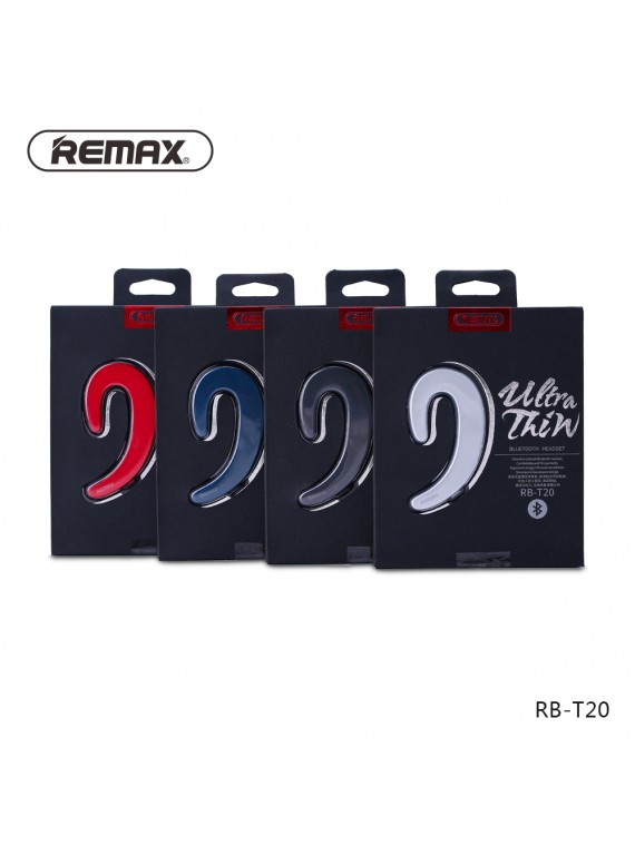 Remax RB-T20 Ultra-slim Bluetooth Earphone Navy Blue