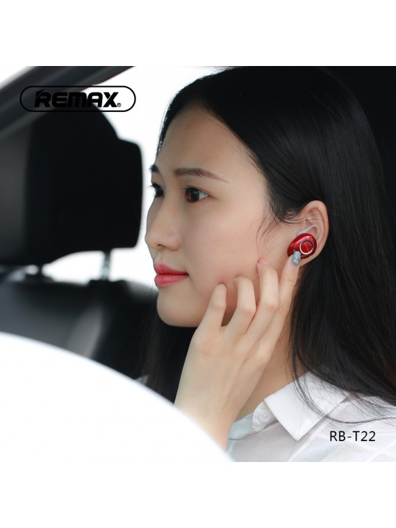 REMAX RB-T22 HIFI Sound Quality Single Headset White