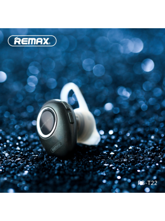 REMAX RB-T22 HIFI Sound Quality Single Headset Black