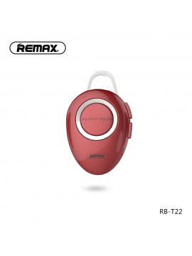 REMAX RB-T22 HIFI Sound Quality Single Headset Red