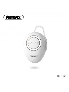 REMAX RB-T22 HIFI Sound Quality Single Headset White