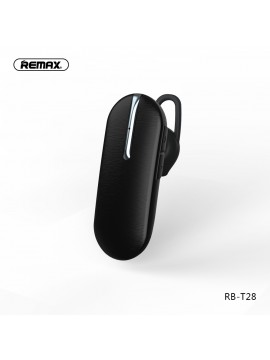 REMAX RB-T28 Portable Light Weight Wireless Headset Black
