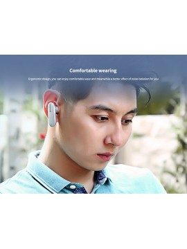 REMAX RB-T28 Portable Light Weight Wireless Headset White