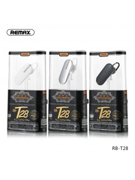 REMAX RB-T28 Portable Light Weight Wireless Headset Black