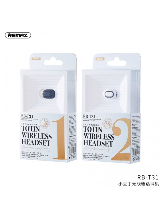 REMAX RB-T31 Totin Wireless Headset white