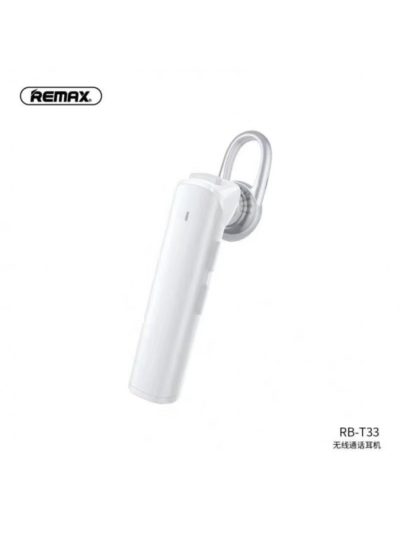 REMAX RB-T33 Wireless Bluetooth Headset Silver