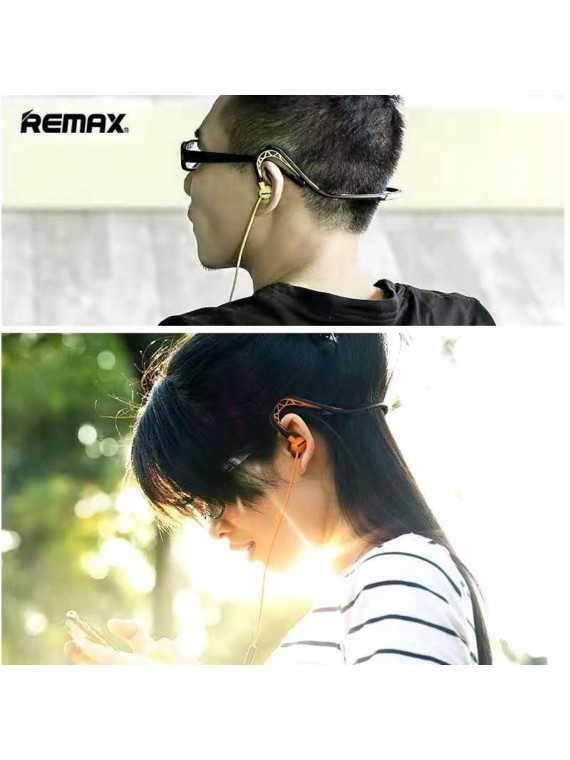REMAX RM-S15 Sporty Headset Black+Orange