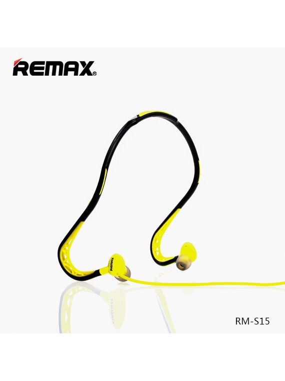 REMAX RM-S15 Sporty Headset Black+Green