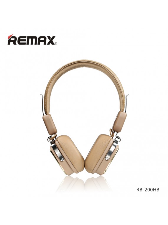 REMAX RB-200HB Bluetooth Headphone khaki