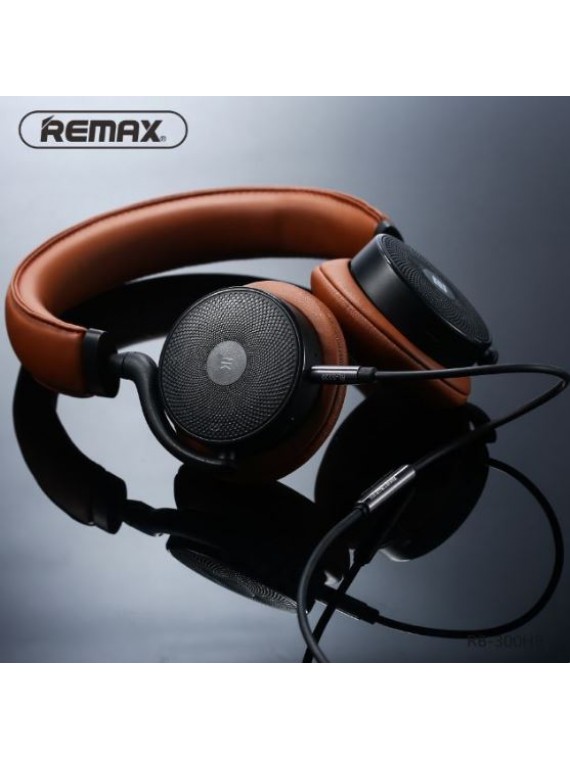 REMAX RB-300HB Touch Control Bluetooth Headset Brown