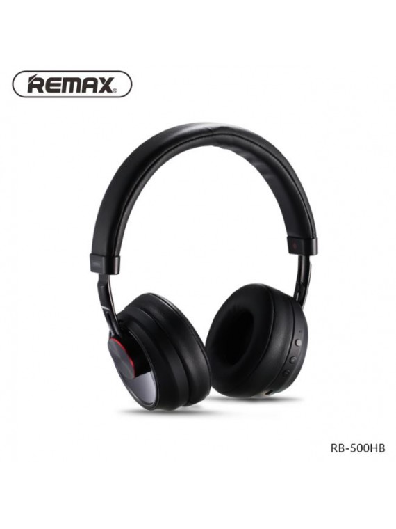 REMAX RB-500HB Music Bluetooth Headphone Black