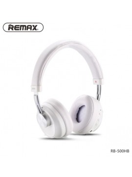 REMAX RB-500HB Music Bluetooth Headphone White