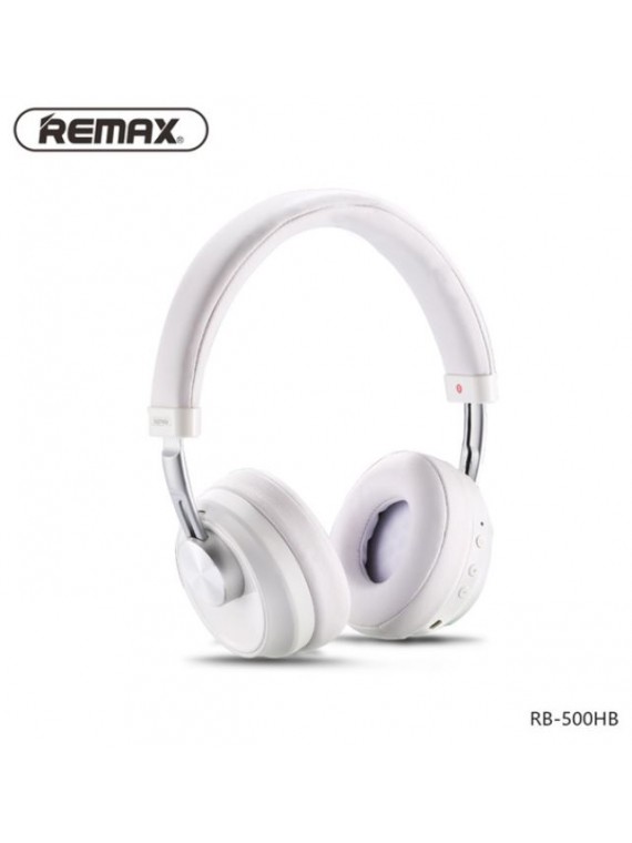 REMAX RB-500HB Music Bluetooth Headphone White