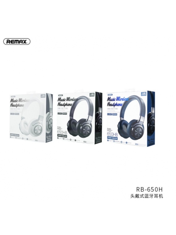  REMAX RB-650HB Music Wireless Headphone White