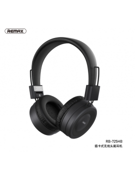 REMAX RB-725HB Wireless Headphone (support TF Card) Black