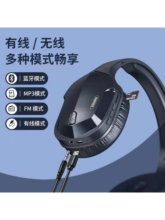 REMAX RB-750HB Wireless EDR Gaming Headphone Blue