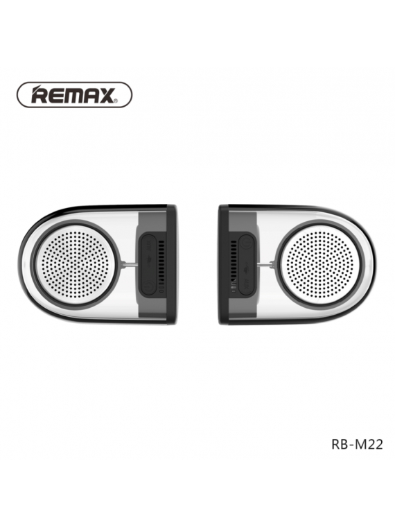 REMAX RB-M22 TWS Bluetooth Magnetic Speaker Transparent