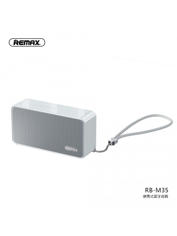 REMAX RB-M35 Small Size HIFI Sound Wireless Speaker White