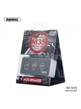 REMAX RB-M35 Small Size HIFI Sound Wireless Speaker White