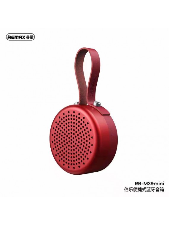 REMAX RB-M39 MINI Bole Portable Wireless Speaker Red