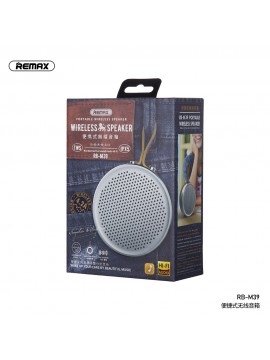 REMAX RB-M39 TWS  Portable Wireless  Speaker Silver