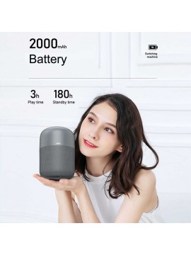 REMAX RB-M40 TWS Fabric desktop Bluetooth Speaker Grey