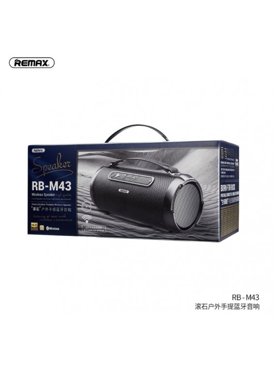 REMAX RB-M43 Outdoor Portable Wireless Speaker Black