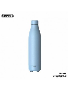 REMAX RB-M5 66° Music Vacuum Flask speaker Blue