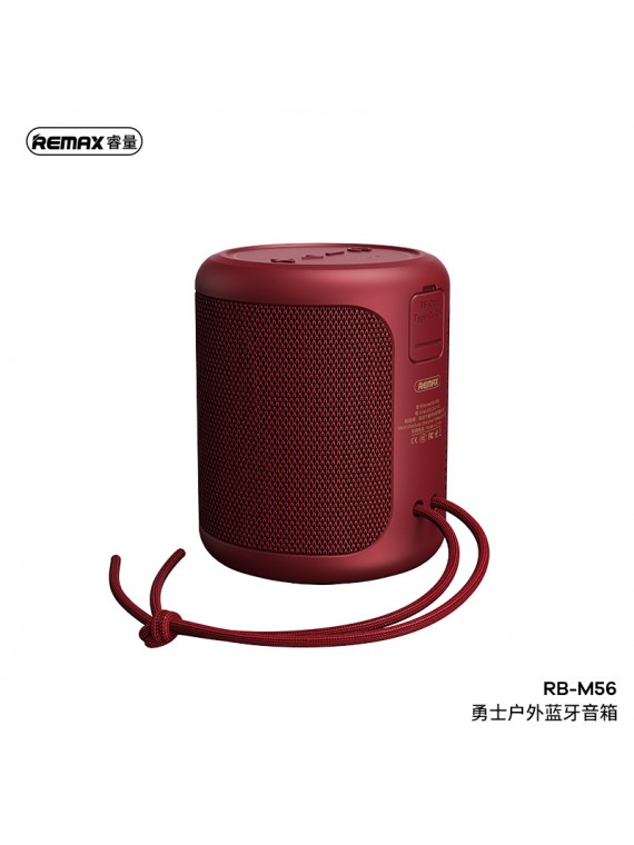 REMAX RB-M56 Warriors Series Outdoor Wireless Speaker Red