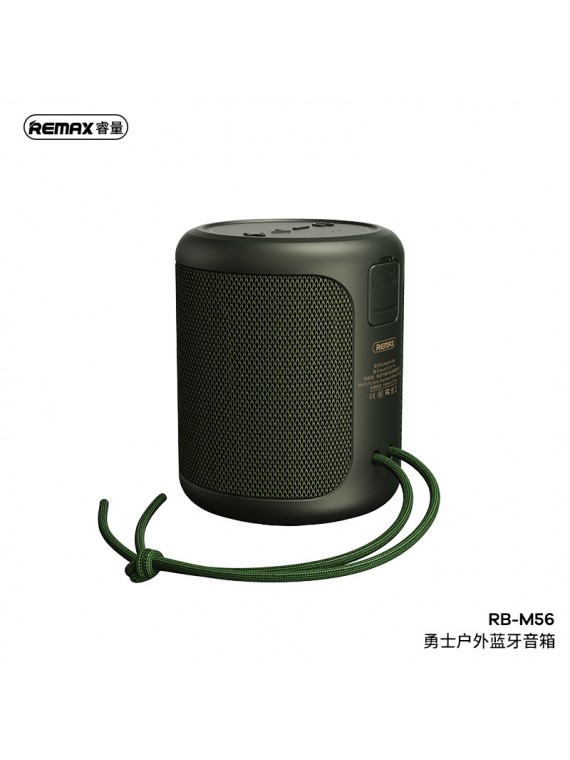 REMAX RB-M56 Warriors Series Outdoor Wireless Speaker Green