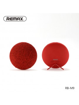REMAX RB-M9 Fabric Ultra Thin Portable Bluetooth Speaker Red