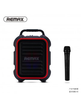 REMAX RB-X3 Song K outdoor portablae Bluetooth Speaker Black+Red
