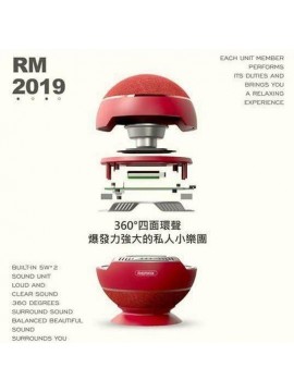 REMAX RM-2019 TWS Bluetooth Speaker Grey