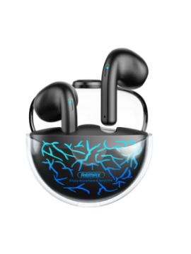 REMAX New TWS-3 True Wireless Stereo Gaming Earbuds Black