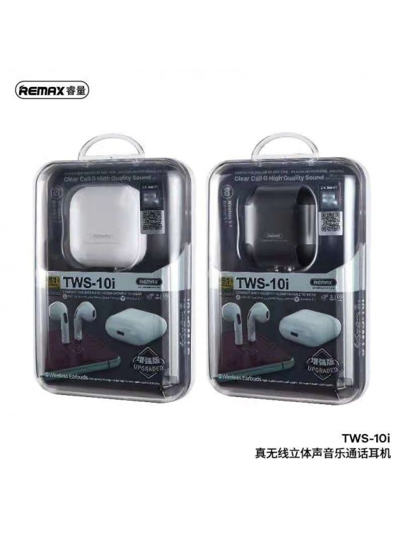 REMAX TWS-10i True Wireless Stereo Music Earbuds Black
