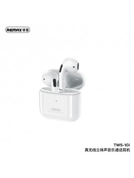 REMAX TWS-10i True Wireless Stereo Music Earbuds White