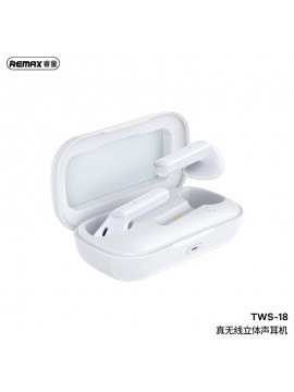 REMAX TWS-18 True Wireless Stereo Earbud White